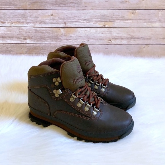 Timberland Shoes - Timberland Medium Brown Leather Euro Hiker